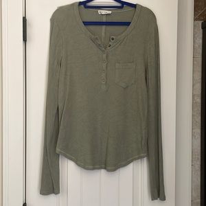 Green Long Sleeve Shirt